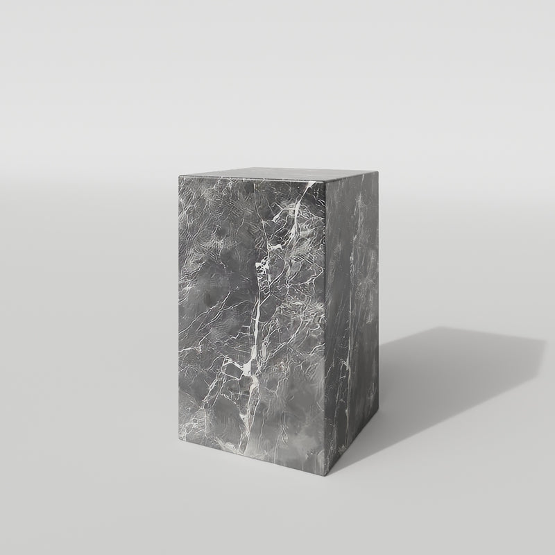 Grey Marble Tall marble Plinth