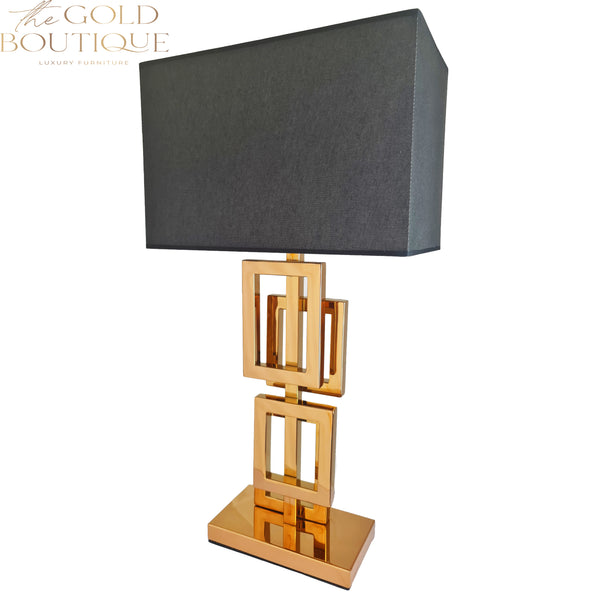 GOLD BEDSIDE TABLE LAMP