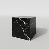 nero marquina marble plinth