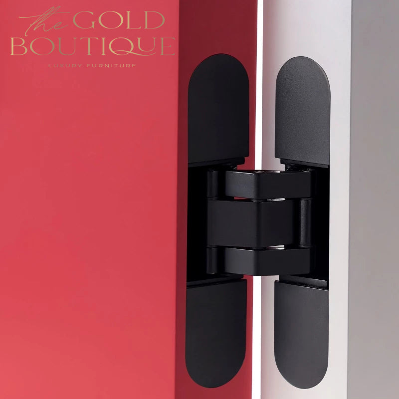 Door Hinge 3D Invisible Concealed black colour